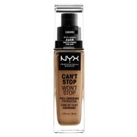 NYX Professional Makeup Can't Stop Won't Stop Full Coverage foundation - Caramel CSWSF15 - thumbnail