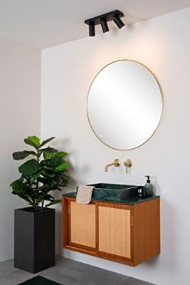 Lucide TAYLOR - Plafondspot Badkamer - LED Dim to warm - GU10 - 3x5W 2200K/3000K - IP44 - Zwart Lucide TAYLOR - Plafondspot Badkamer - LED Dim to warm - GU10 - 3x5W 2200K/3000K - IP44 - Zwart