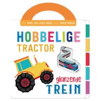 Rebo Publishers Voelboek voertuigen - hobbelige tractor, glanzende trein - thumbnail