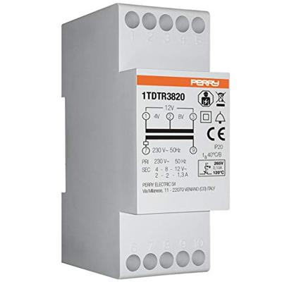 Wallair 1TDTR3820 Beltransformator 4 V, 8 V, 12 V 2 A