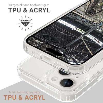 JT Berlin Pankow Clear MagSafe Backcover Apple iPhone 15 Plus Transparant MagSafe compatible JT Berlin Pankow Clear MagSafe Backcover Apple iPhone 15 Plus Transparant MagSafe compatible