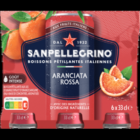 Sanpellegrino Limonade Aranciata Rossa 6 x 330 ml bij Jumbo - thumbnail