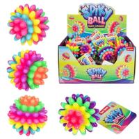 Sensorische Regenboogbal Spikey - thumbnail