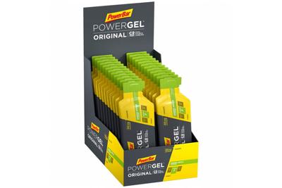 PowerBar Powergel Original Energie gel Groene Appel Cafeïne x24 PowerBar Powergel Original Energie gel Groene Appel Cafeïne x24