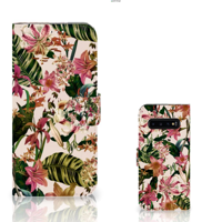 Samsung Galaxy S10 Plus Hoesje Flowers - thumbnail