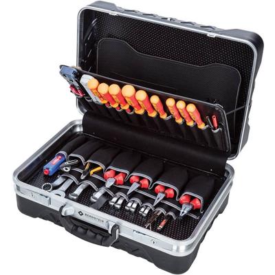 Bernstein Tools for Electronics TELEDATA Gereedschapskoffer (gevuld) 75-delig Electricien (l x b x h) 470 x 340 x 170 mm