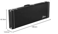 Fender Classic Series Strat/Tele Case Black - thumbnail