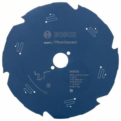 Bosch Accessoires Expert for Fibre Cement cirkelzaagblad EX FC H 230x30-6 - 1 stuk(s) - 2608644347 - 2608644347