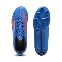 PUMA Ultra 6 Play Gras / Kunstgras Voetbalschoenen (MG) Kids Blauw Wit Felrood - thumbnail