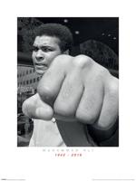Kunstdruk Muhammad Ali - Commemorative Punch 60x80cm - thumbnail