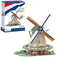 Cubic Fun 3d puzzel hollandse windmolen 61 stukjes - thumbnail