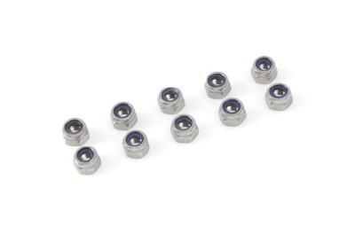 Zelfborgende zeskantmoer, M5, Inox (10st)