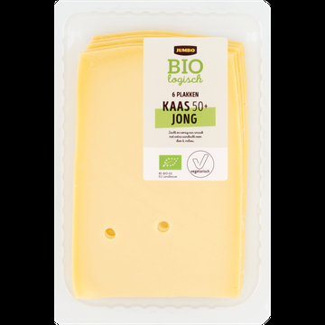 Jumbo Biologische Kaas Jong 50+ 6 Plakken 190 g