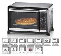 Rommelsbacher BG1055 Mini-oven Heteluchtfunctie, Timerfunctie 18 l - thumbnail