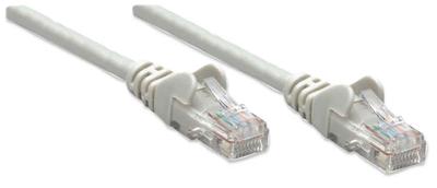 Intellinet 319768 RJ45 Netwerkkabel, patchkabel CAT 5e U/UTP 3.00 m Grijs 1 stuk(s)