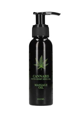 Cannabis With Hemp Seed Oil - Massage Oil - 100 ml Cannabis With Hemp Seed Oil - Massage Oil - 100 ml