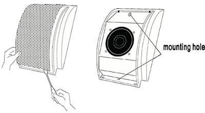 Omnitronic WC-2 ELA-Wandluidspreker
