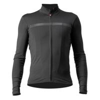 Castelli Pro thermal Mid lange mouw fietsshirt donkergrijs heren L - thumbnail