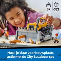 LEGO® City 60466 gele bulldozer - thumbnail