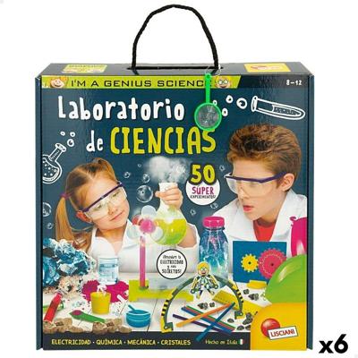 Wetenschapsspel Lisciani Giochi Laboratorio ES (6 Stuks)