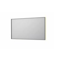 Spiegel INK SP32 140x4x80 cm Incl. Indirect LED-Verlichting Rondom en Spiegelverwarming Mat Zwart - thumbnail