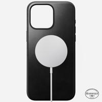 Nomad Modern Horween lederen hoesje iPhone 15 Pro Max - Black - thumbnail