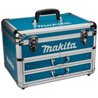 Makita Accessoires koffer aluminium blauw - 823340-7 823340-7 - thumbnail