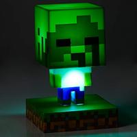 Minecraft Icon lamp - Zombie - thumbnail