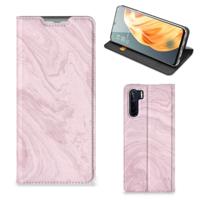 OPPO Reno3 | A91 | Standcase | Marble Pink - Origineel Cadeau Vriendin - thumbnail