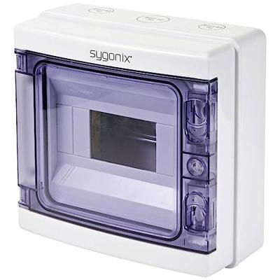 Sygonix SY-5491852 Kleine verdeelkast Opbouw (op muur) Aantal groepen: 8 Aantal rijen: 1 Inhoud: 1 stuk(s)
