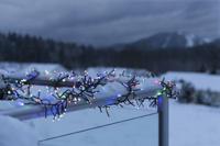 Mini LED kerstverlichting voor binnen 960 lampjes warm wit 12 meter - thumbnail