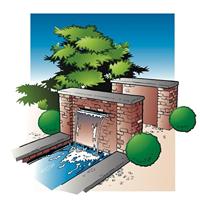 Niagara 30 rvs waterval LED - thumbnail