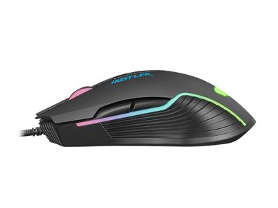 FURY Hustler muis Gamen Ambidextrous USB Type-A Optisch 6400 DPI