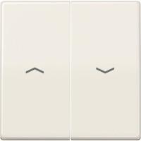 Jung AS500 jaloezie drukknop creme AS591-5P - thumbnail