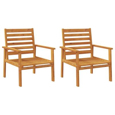 3-delige Loungeset massief acaciahout