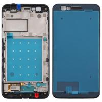 Front behuizing LCD frame bezel Plate voor LG K11 (2018) (zilver) - thumbnail