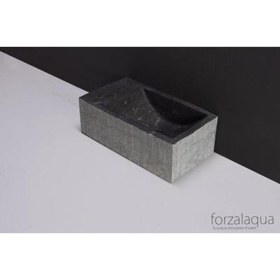Forzalaqua Venetia XS Fontein 0 KRG L 29x16x10 cm Hardsteen Gefrijnd