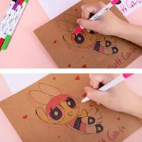 LOKLiK • penseelstiften dubbele punt 12st. - thumbnail