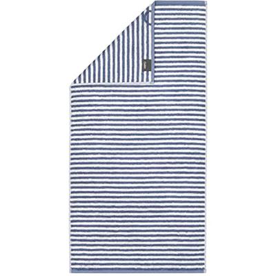 Cawö Cawö handdoek campus 50x100 Nachtblau