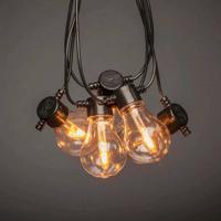 KonstSmide 14,5mPartylight lichtsnoer van 10xA60 lampen - 2391-800 - thumbnail