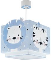 Dalber Kinderkamer hanglampBaby Jungle soft blauw met wit - 63112MT - thumbnail