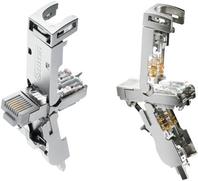 Siemens 6GK1901-1BB12-2AB0 IE FC RJ45 Plug 180 4x2, RJ45 connector, CAT6A, FC aansluittechniek 6GK19011BB122AB0 Aantal polen (sensoren) 8 1 stuk(s)