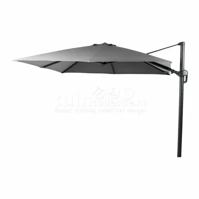 Tierra Outdoor Zweefparasol Duraflex 300x300cm Light Grey