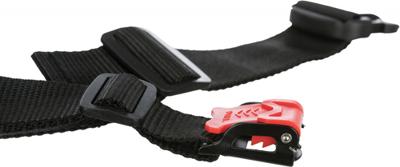 Trixie joggingriem met lijn grijs / zwart