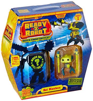 Brandunit Ready 2 robot geel bot blasters maak je eigen robot