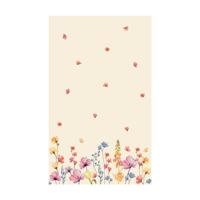 Duni Tafellaken Floral Haven 138x220cm - thumbnail