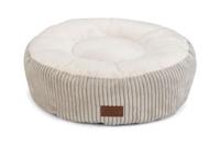 Designed By Lotte ligmand Ribbed kat lichtgrijs 50x50x17cm - thumbnail