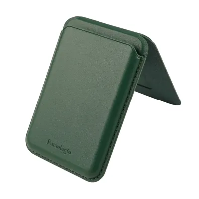Pomologic Magsafe card portomonee stand - Forest Green Pomologic Magsafe card portomonee stand - Forest Green