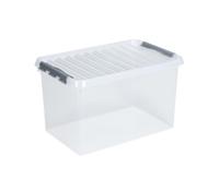 Sunware Q-line box 62 liter transp/metaal - thumbnail