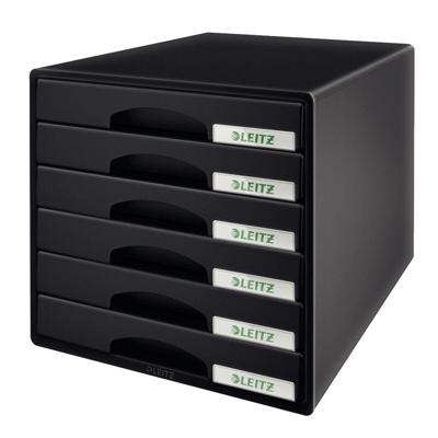 Dossierlade Leitz Buc de cajones Plus Zwart